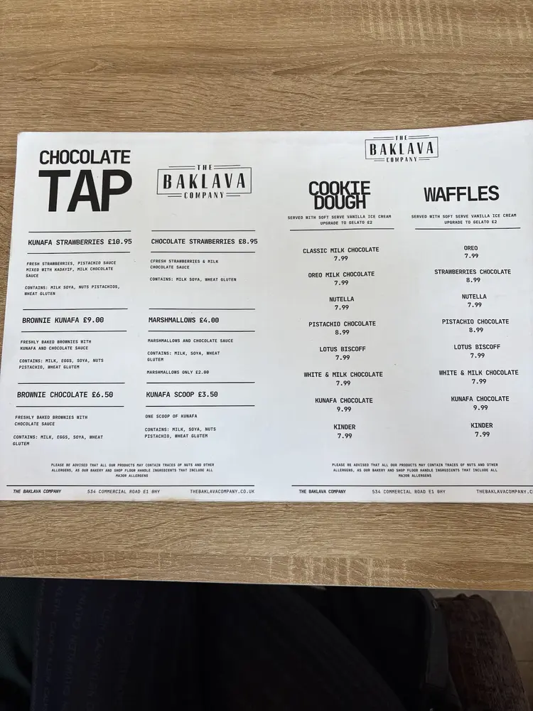The Baklava Company